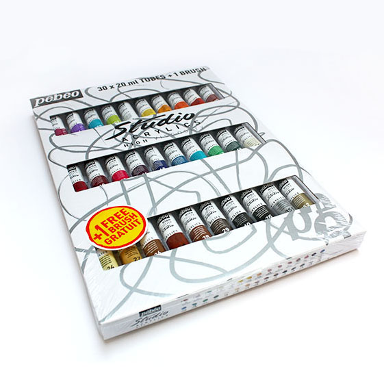 Akrylové farby Studio Acrylic PROFI 30x20ml