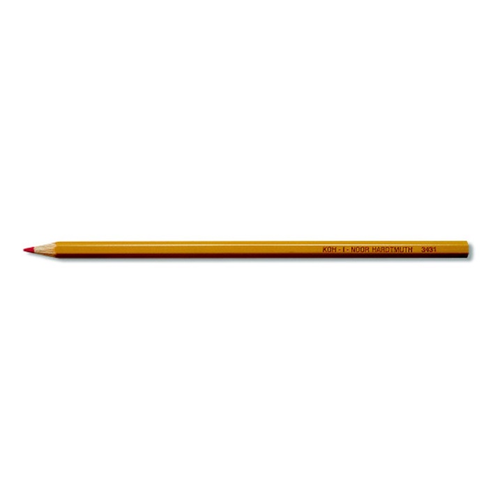 Ceruzka kancelárska červená 3431 / 1 kus