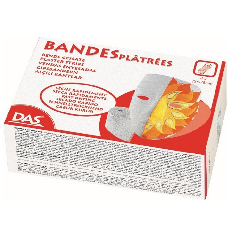 Modelovacie pásky DAS Plaster Strips / 4x 3m/8cm