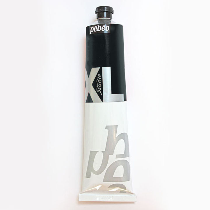 Olejová farba STUDIO XL 200 ml - slonovinovo čierna 