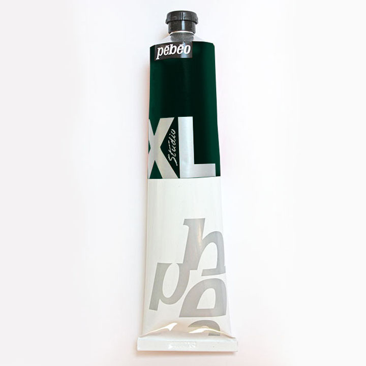 Olejová farba STUDIO XL 200 ml -  sýto zelená 